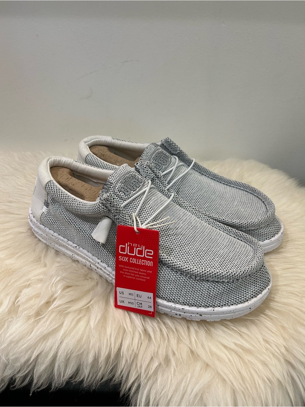 Heydude Wally Sox Men's Slip-On Shoes size11&12